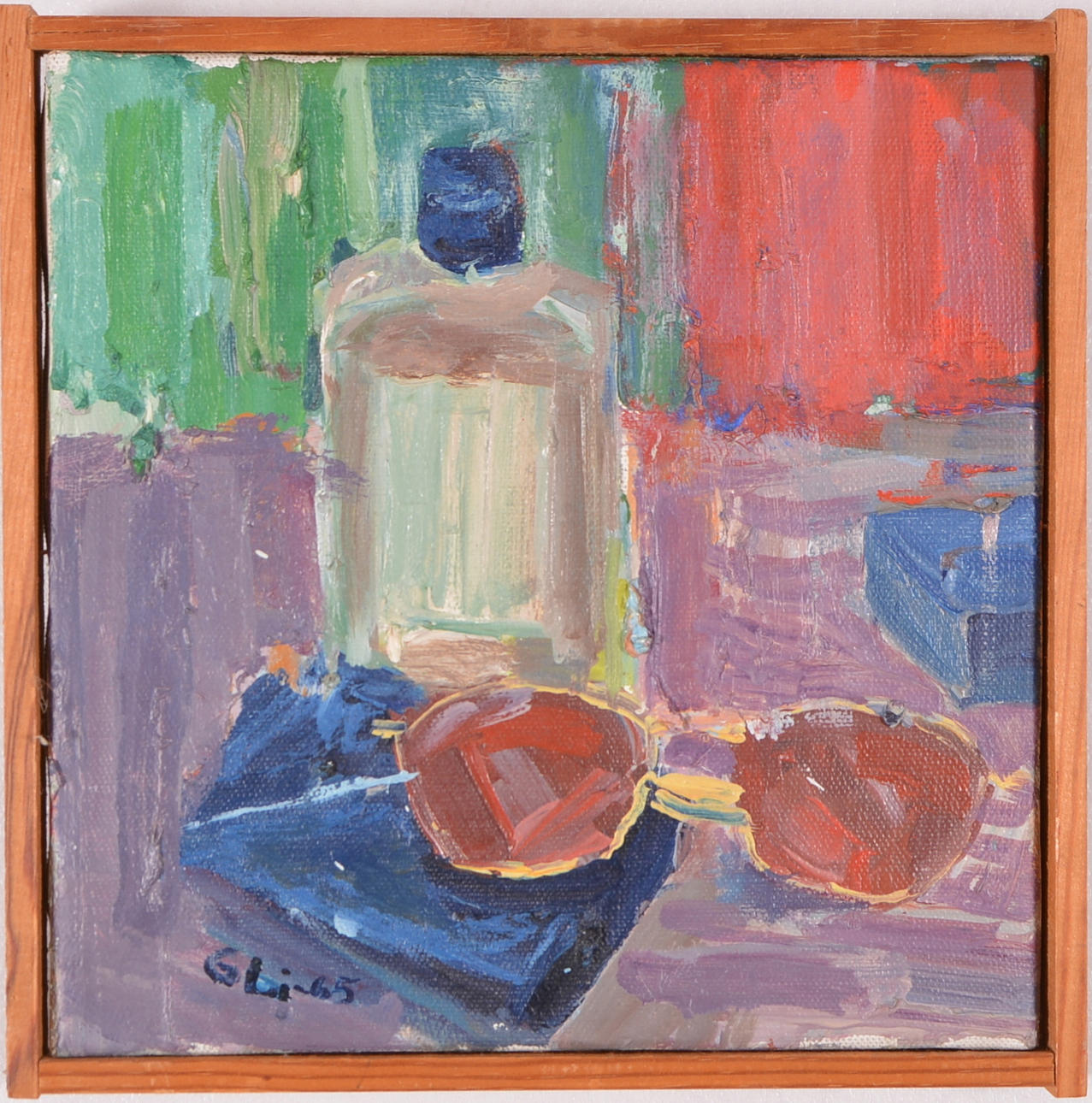 OIDENTIFIERAD KONSTNÄR. Olja på duk.