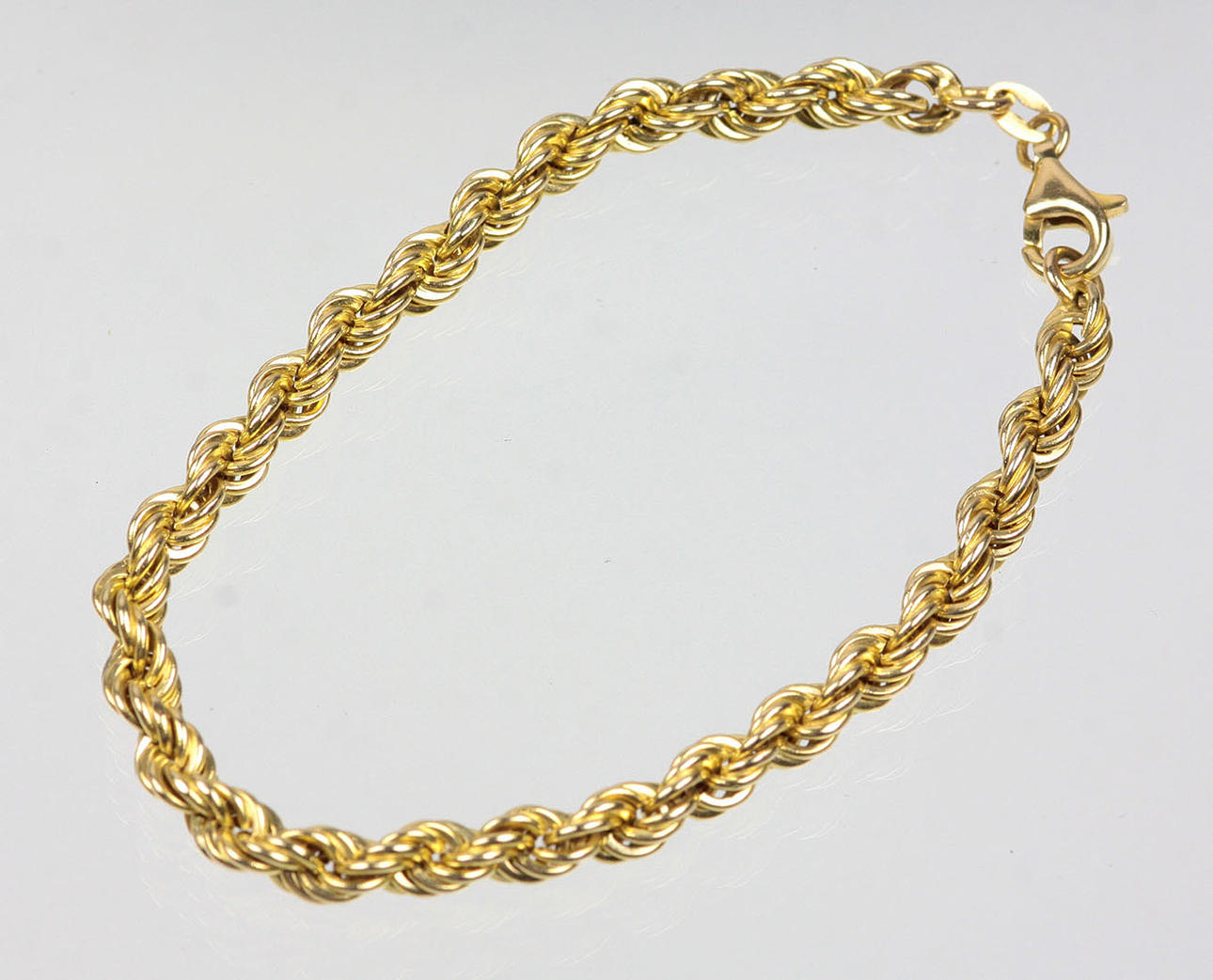 Kordel Armband, Gold 333.