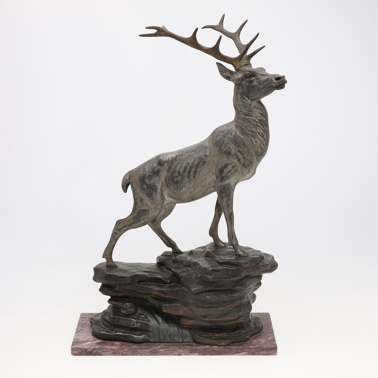 LOUIS-ALBERT CARVIN. Deer.