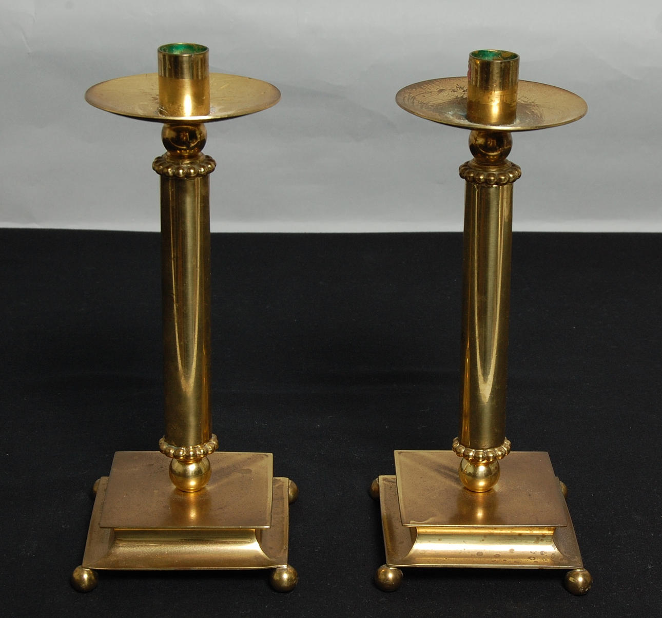 LJUSSTAKAR, 1 par, design Sölve Carlsson.