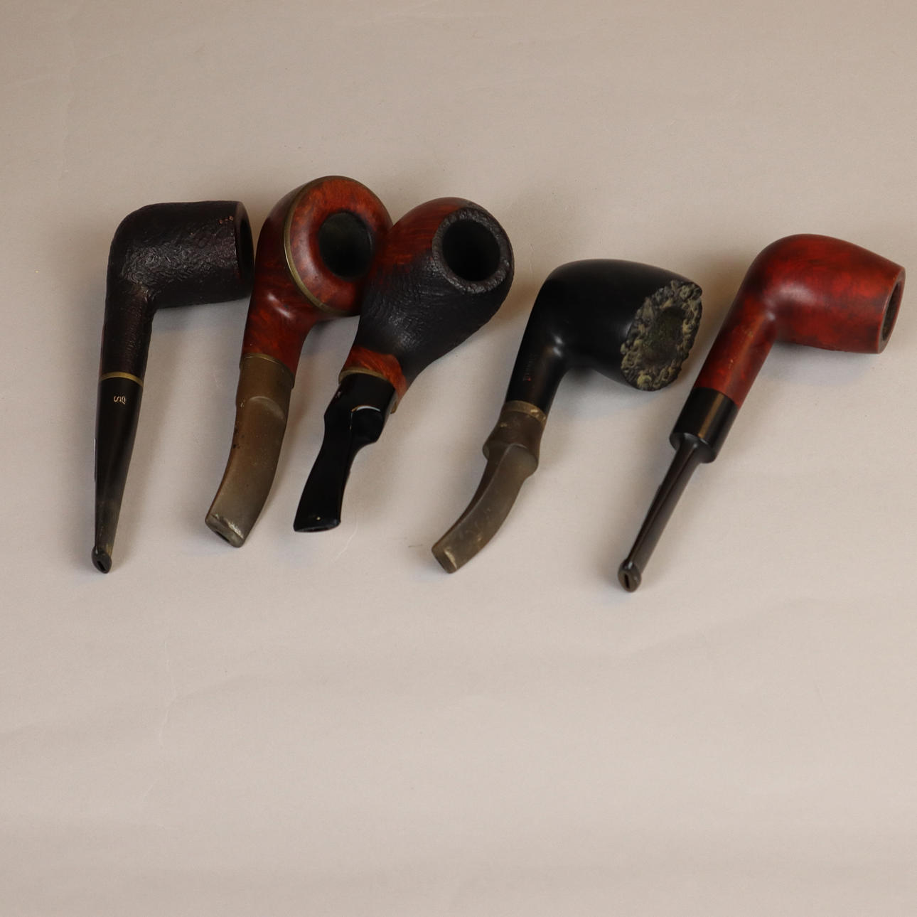 5 VINTAGE PFEIFEN - DÄNEMARK.