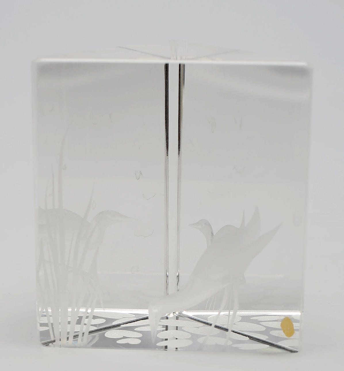 SKULPTUR, glas, Paul Hoff, Kosta Boda.