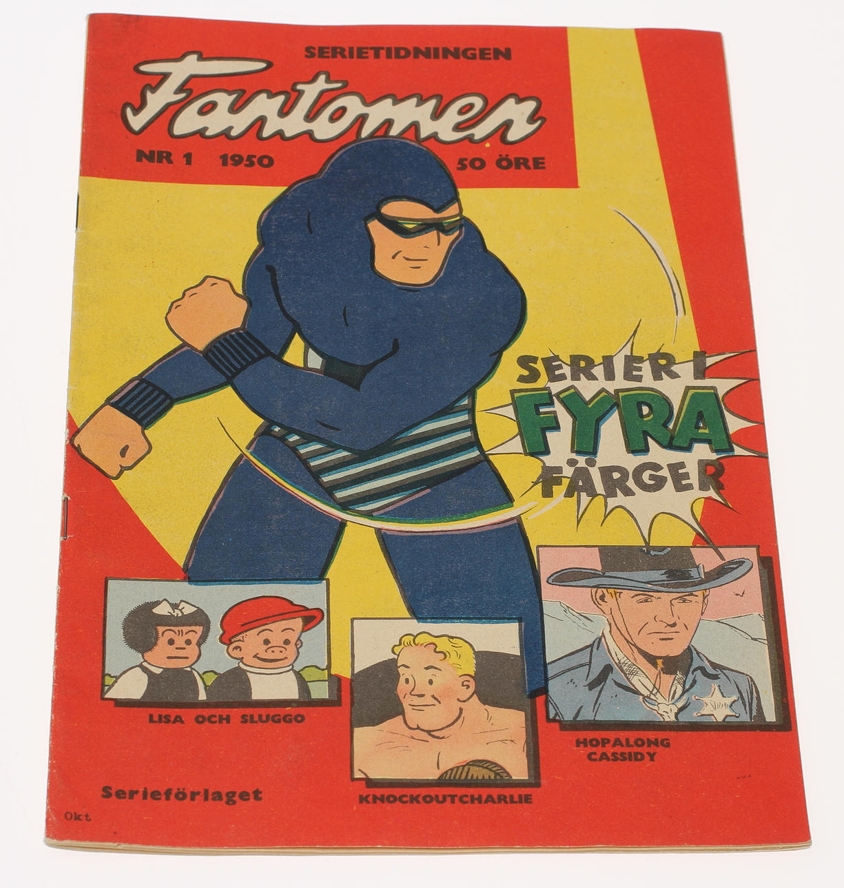 SERIETIDNING FANTOMEN 1/1950.