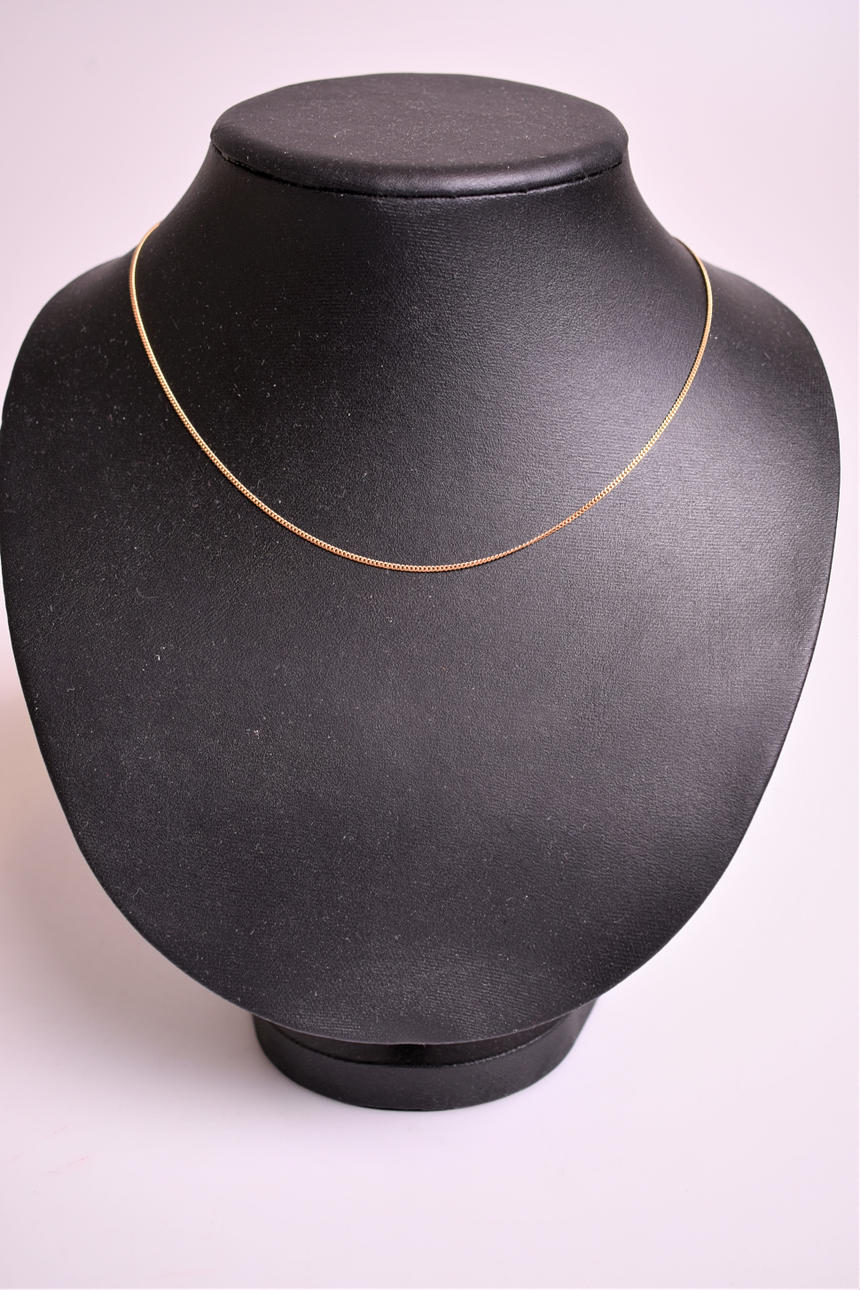 HALSKEDJA 18 k Guld vikt 2,52 g.