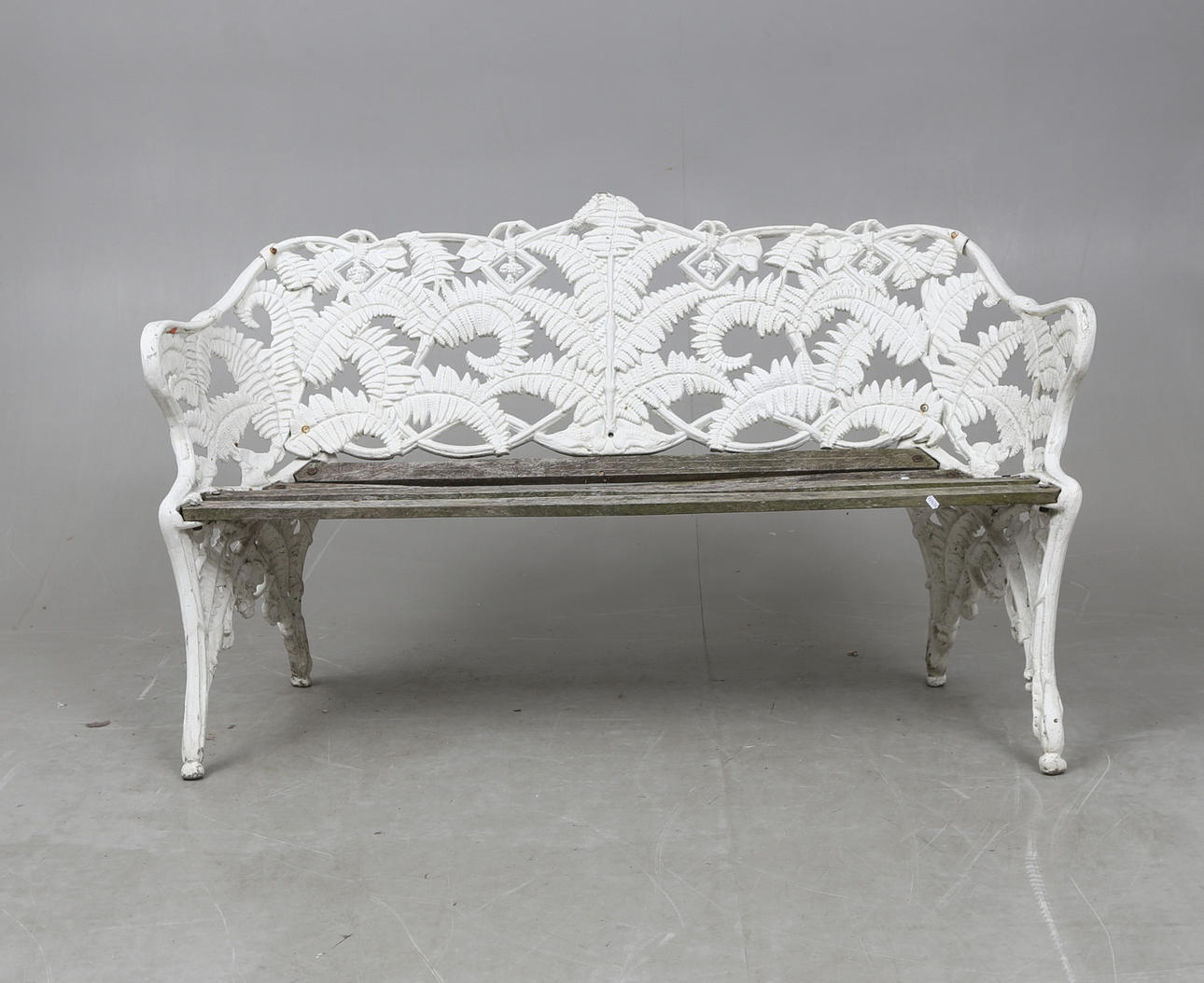 TRÄDGÅRDSSOFFA, så kallad ormbunkssoffa, Melins, Anderstorp.