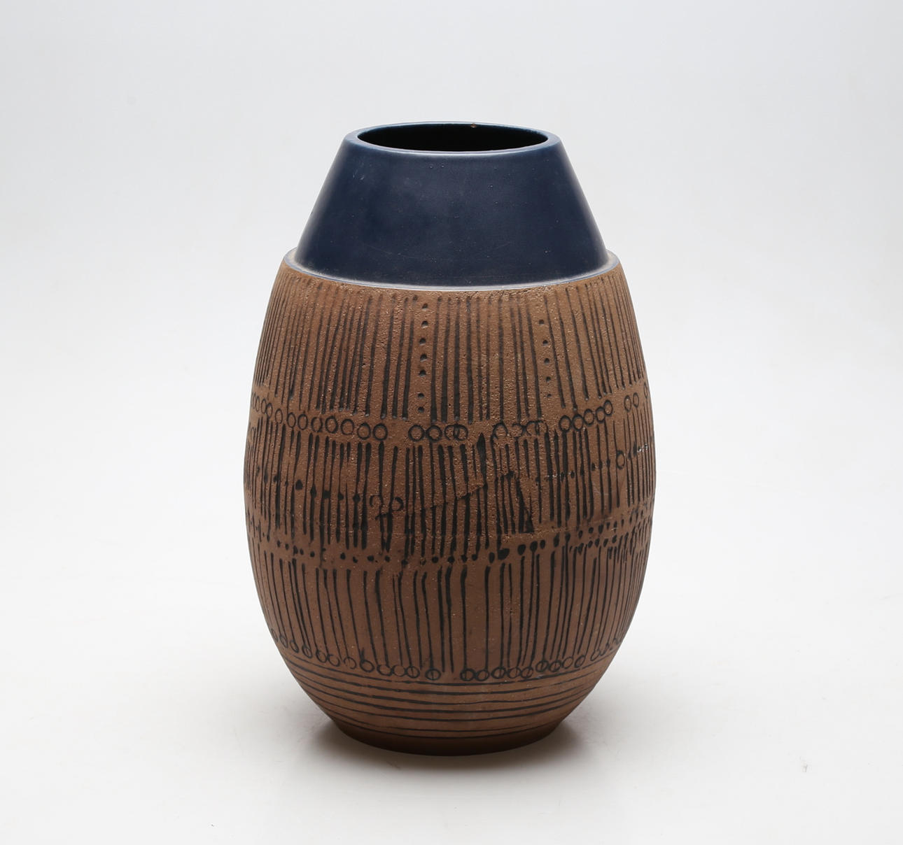 VAS, stengods, Lisa Larson, Gustavsberg.