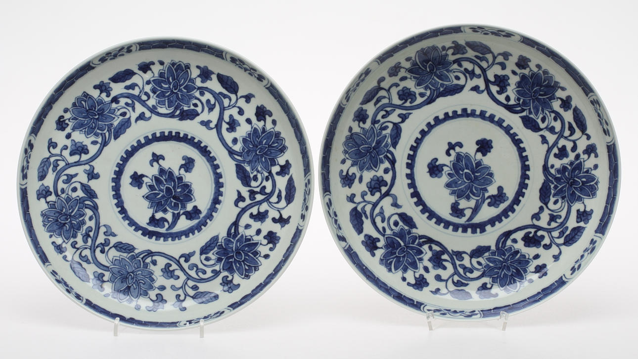 FAT 1 par, porslin, Kina.