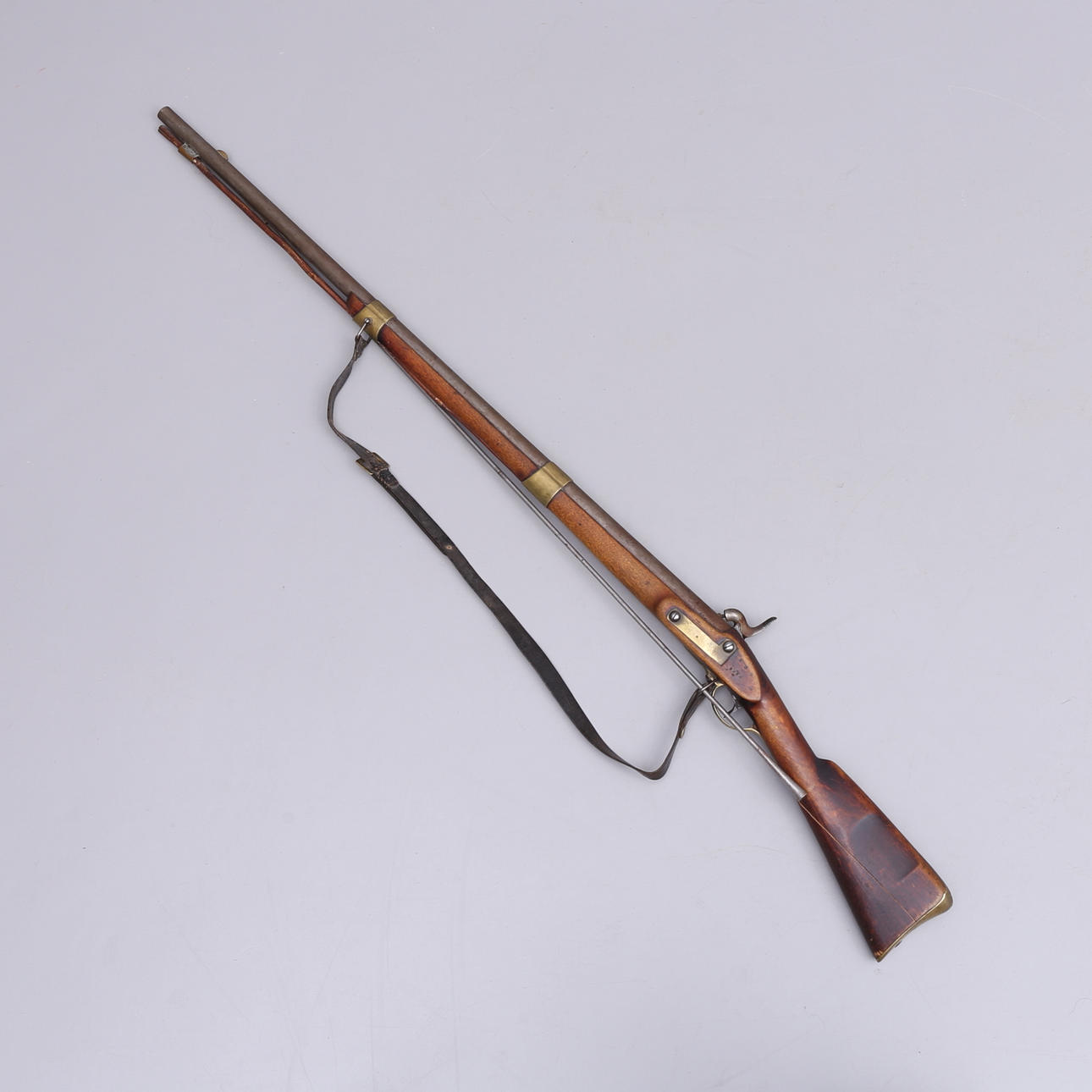 BLOCK RIFLE, marked NT 839, 1850s.
