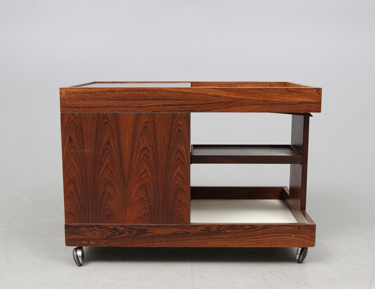 SERVERINGSBORD, Jakaranda/vitlack, Danmark, 1960 tal.