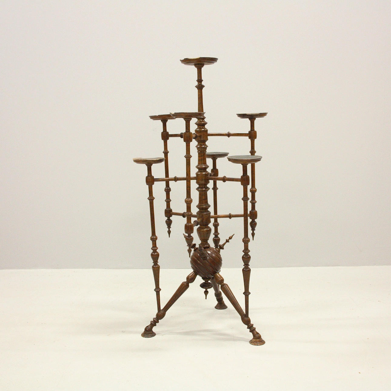 BLOMSTER PIDESTALL, 18/1900 tallet.