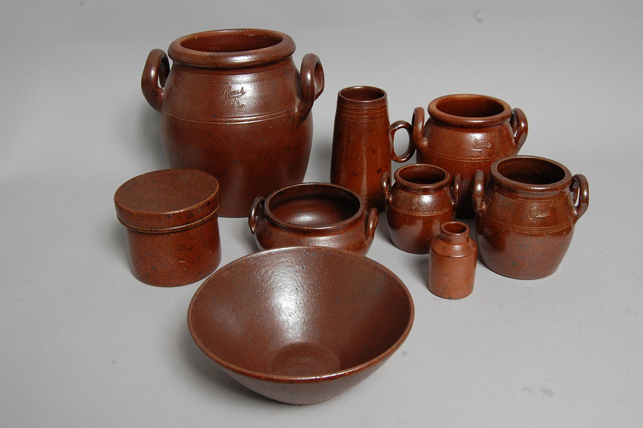 KERAMIK, 9 delar, Raus.