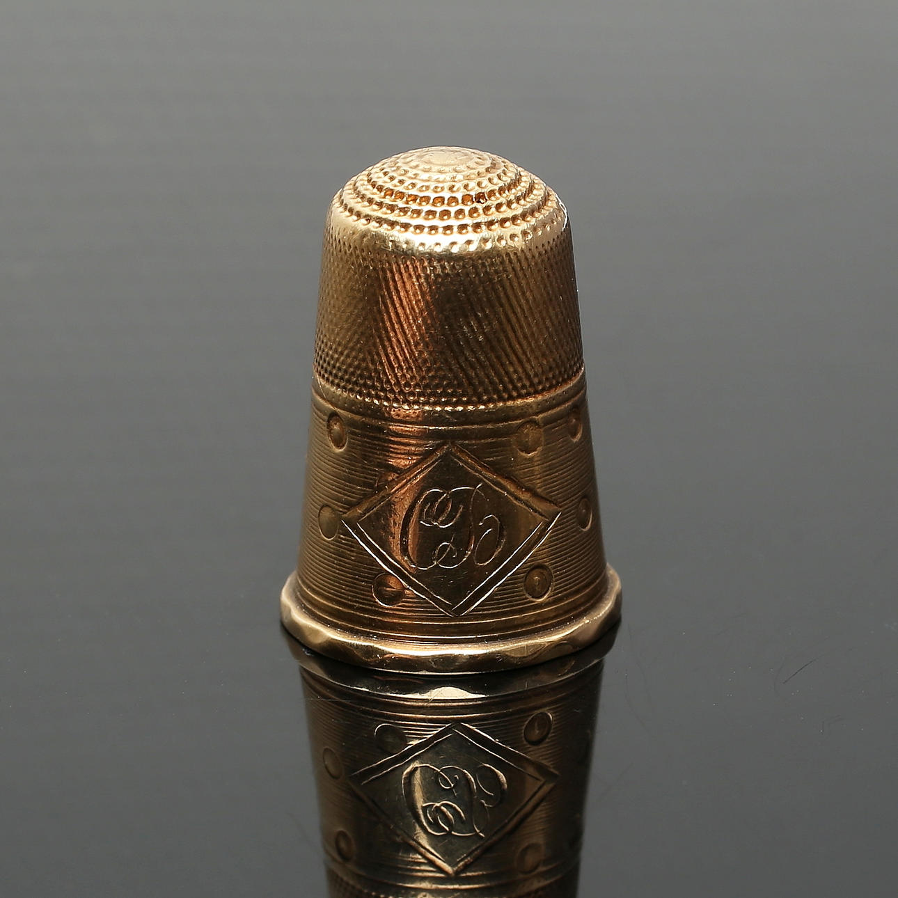 FINGERBORG, 14K guld, 18/1900-tal. Smycken & Ädelstenar - Preciosa ...