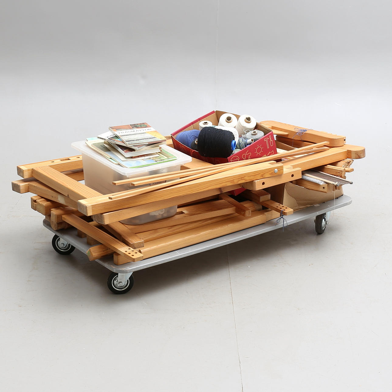 LOOM, Glimåkra, Webstuhlbreite 60 cm, mit Zubehör.