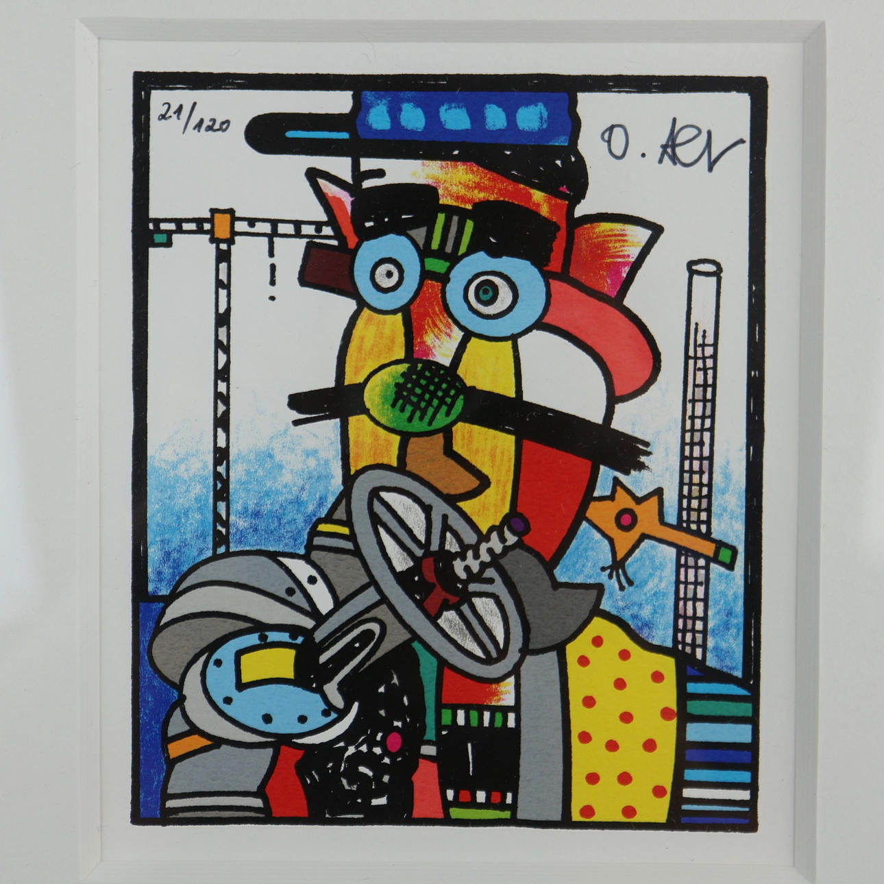 OTMAR ALT. Lithographie.