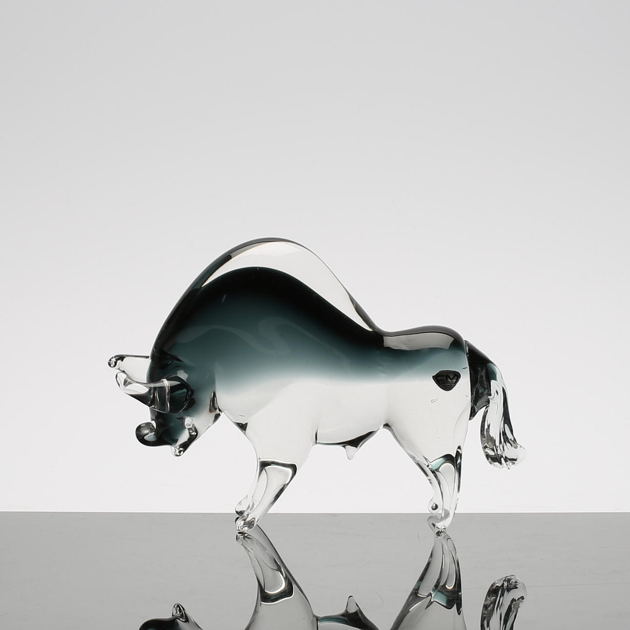 FIGURIN, glas, FM Ronneby.