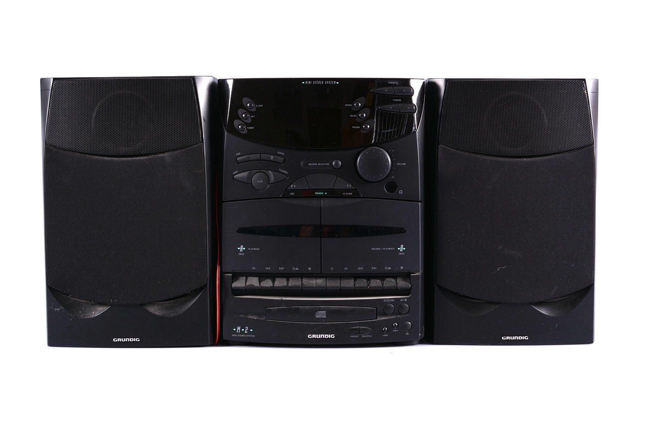 KOMPAKT-STEREO, Grundig M2, Ministereo-System.
