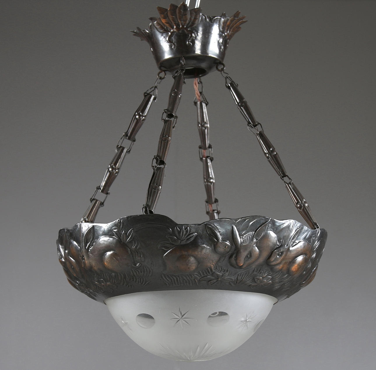 TAKLAMPA, Jugend, Koppar, Glas, 1900-talets början.