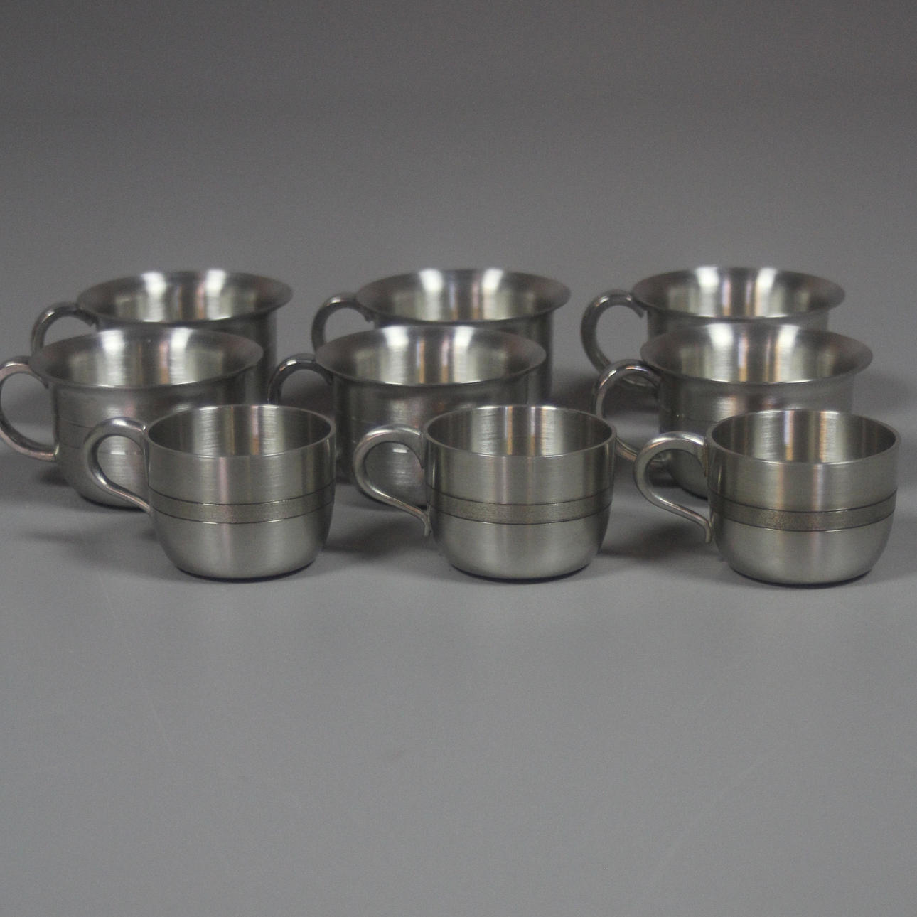 TENNMUGGAR 9 stycken.