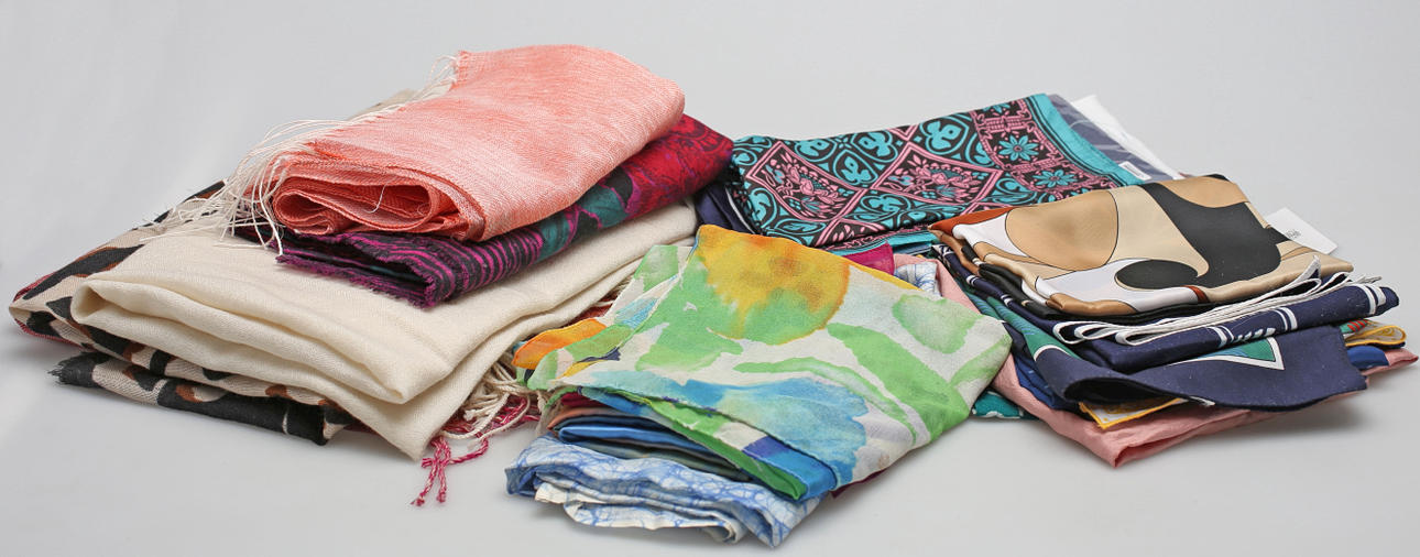 PARTI PASHMINA OCH SCARVES, 1900-tal.