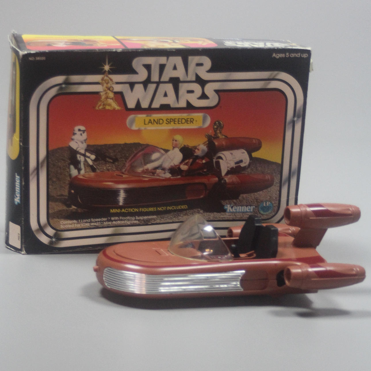 LEKSAKSSKEPP Star Wars Land Speeder Kenner 1978.