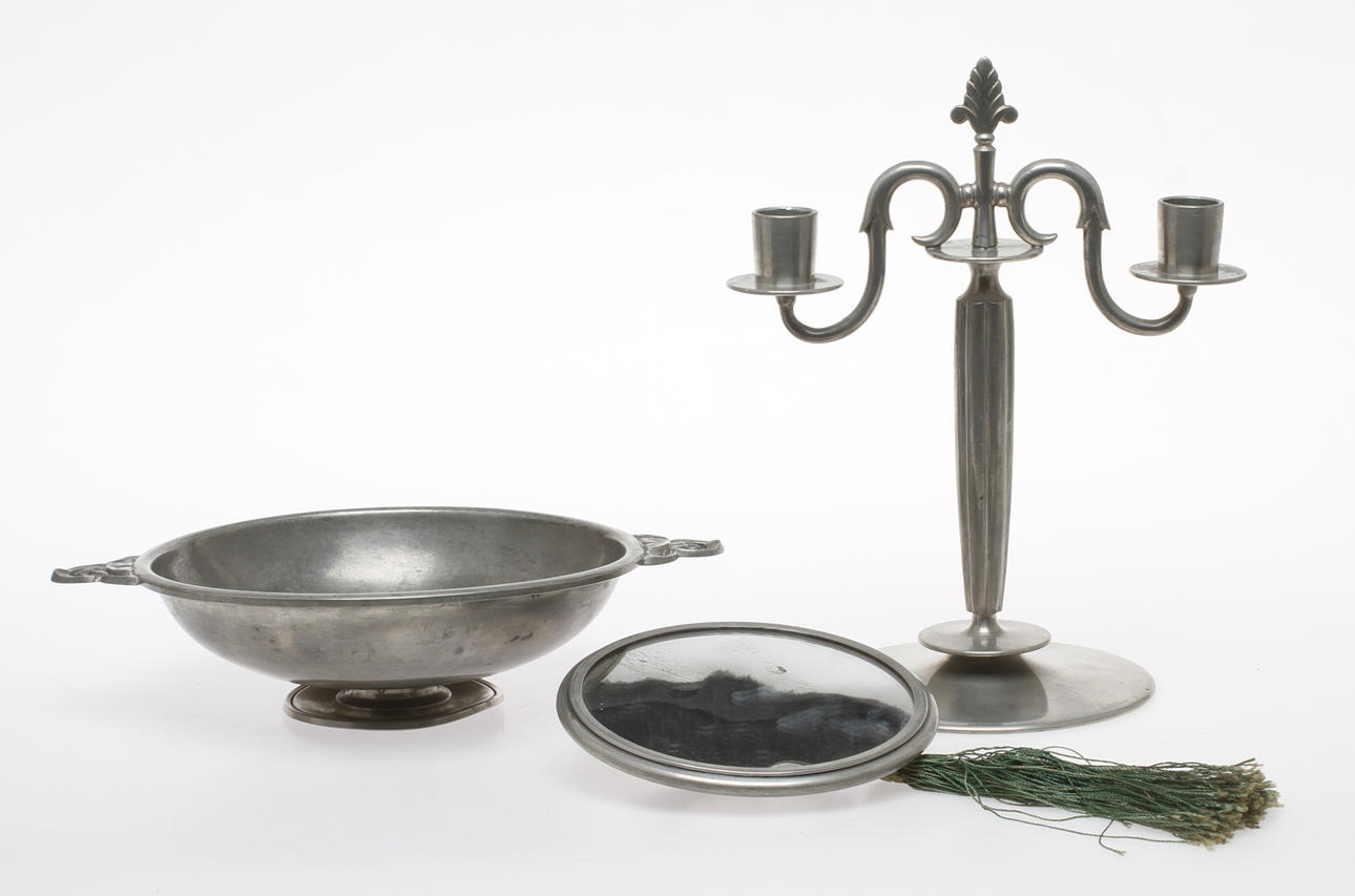 PARTI TENN, 3 delar, Just Andersen, Ollers samt GAB.