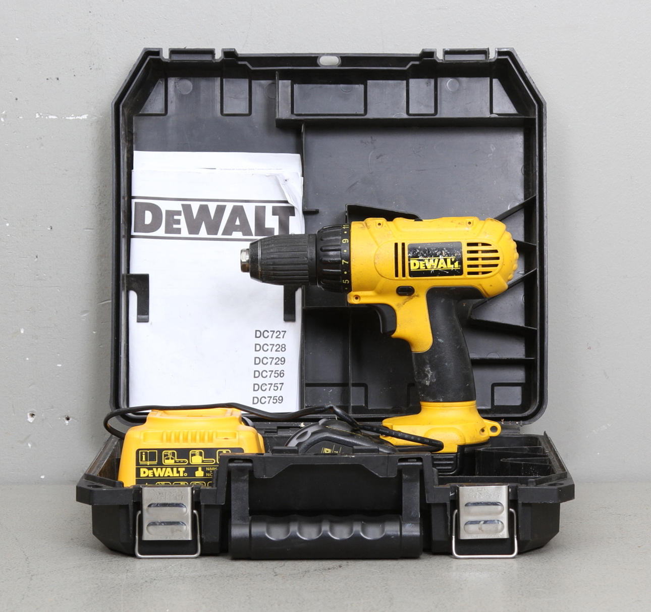 SKRUVDRAGARE, DC756, Dewalt.