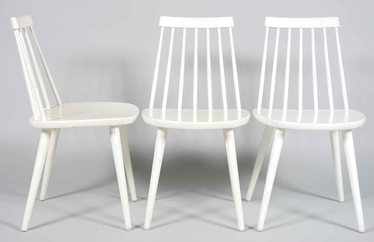 STOLAR, 3 stycken, "Pinocchio", design Yngve Ekström.