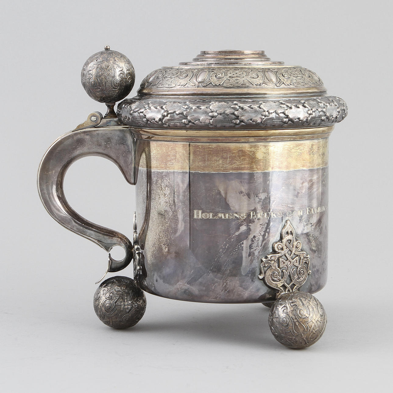 DRYCKESKANNA, silver, Guldaktiebolaget, Sverige, 1936.