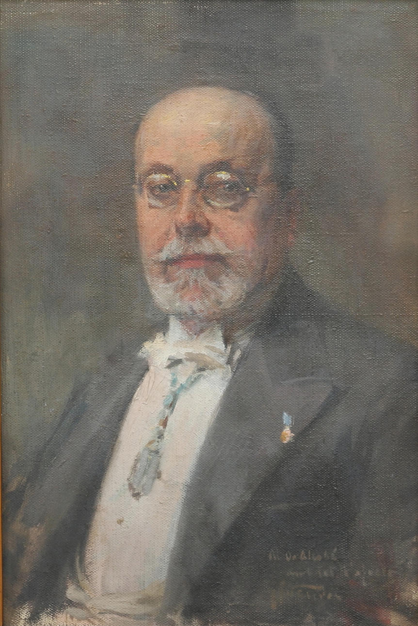 FÉLIX MESTRES BORRELL. männliches Porträt.