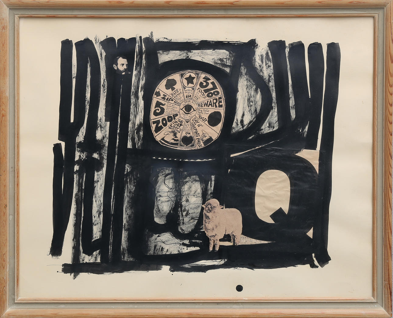 ANDERS MELANDER, collage, 1960s.