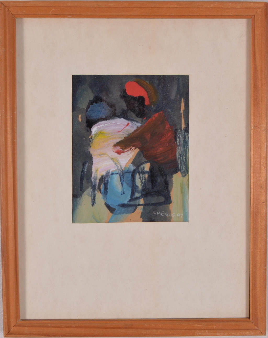 LUIS MERQUE. Gouache.