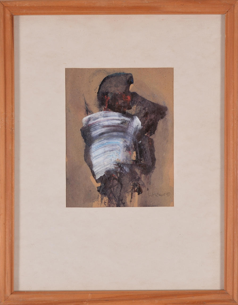 LUIS MERQUE. Gouache.