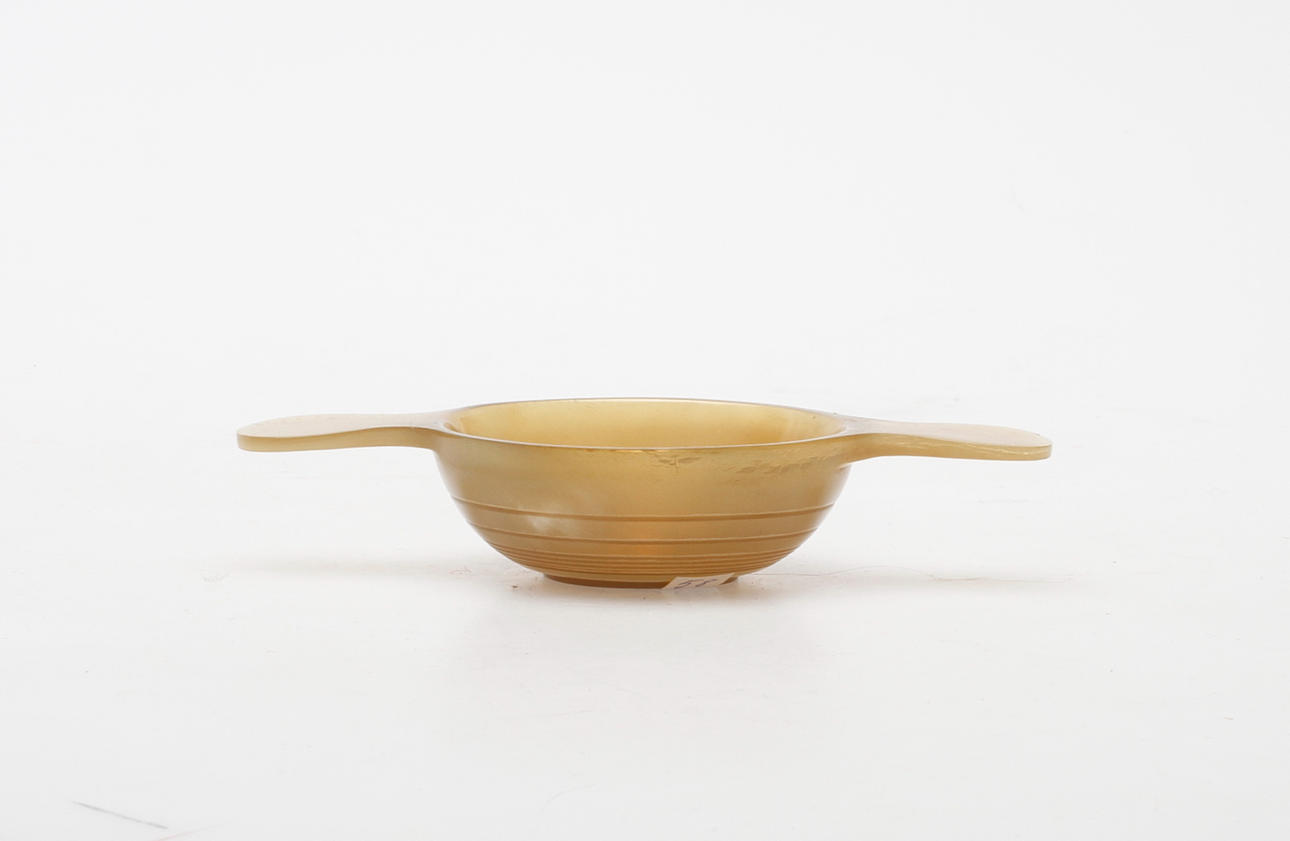 KÅSA, silver/horn, sannolikt Skottland, 1800/1900-tal.