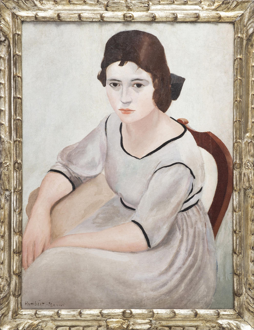 MANUEL HUMBERT ESTEVE. Una joven.