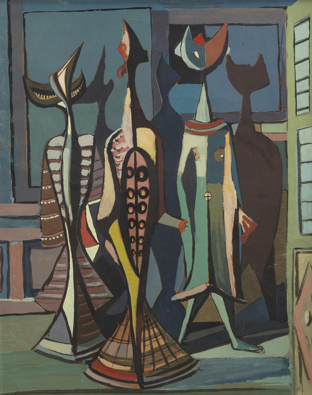 ALBERTO SÁNCHEZ, "ALBERTO". "Drei Geister".