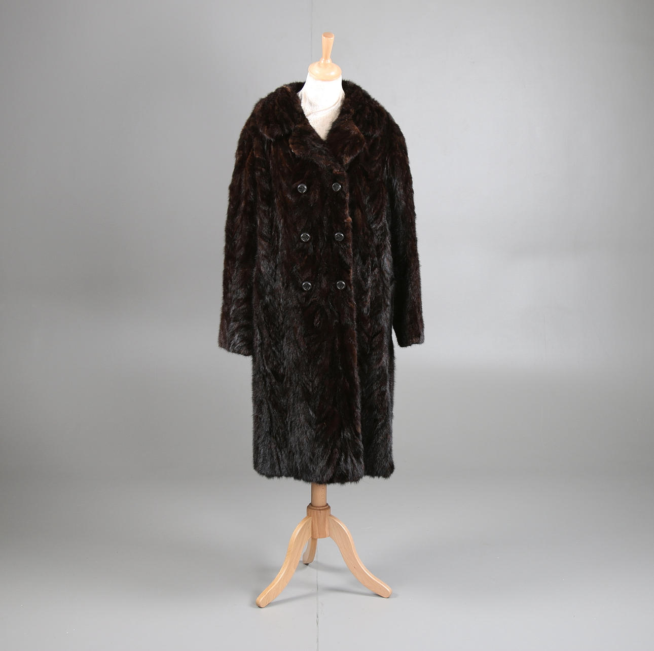 PÄLSKAPPA, persian och mink, Edblads Pälsvaror, Överhörnäs.