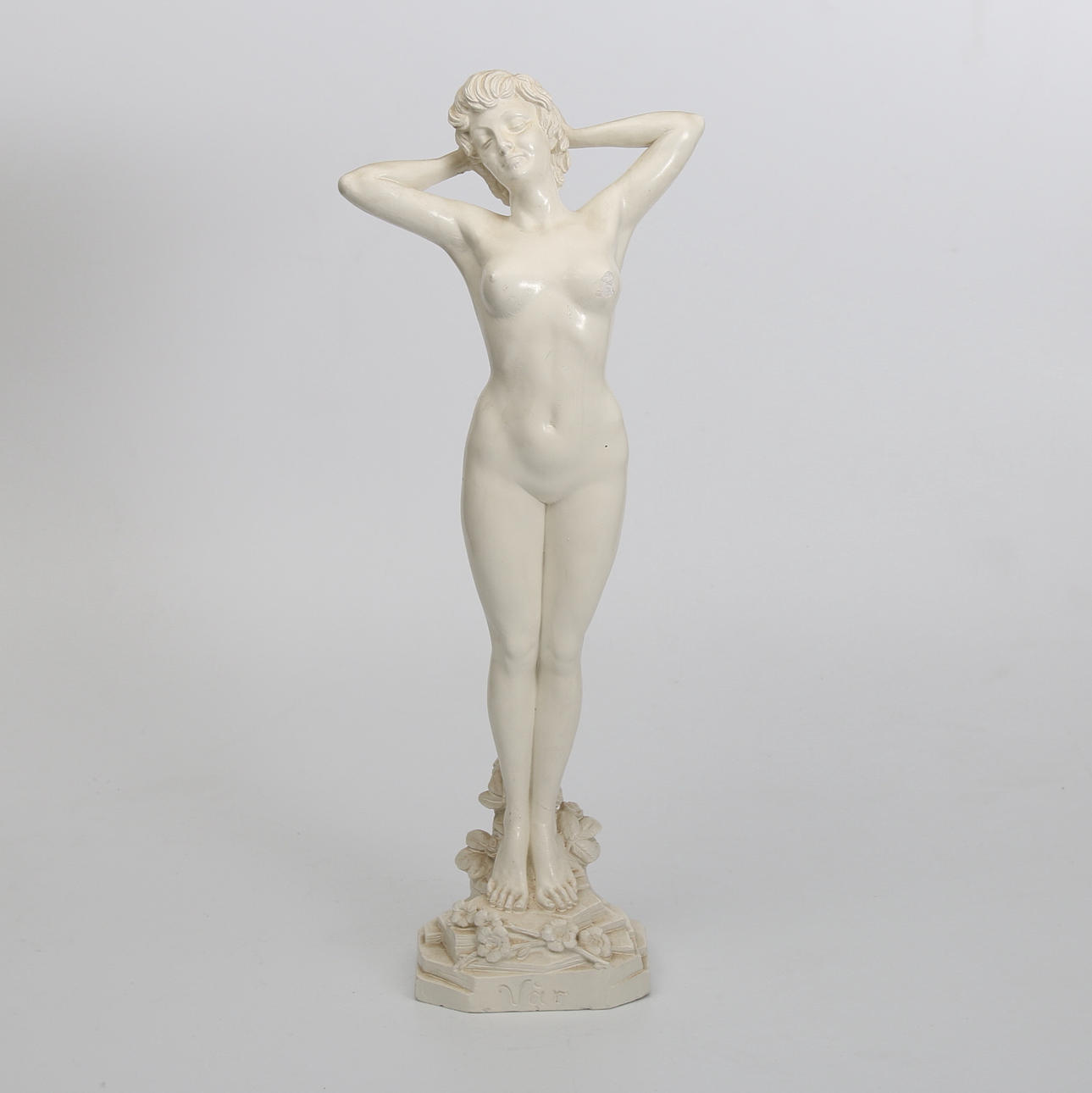 FIGURIN, gips, " Våren" 1900-talets början.