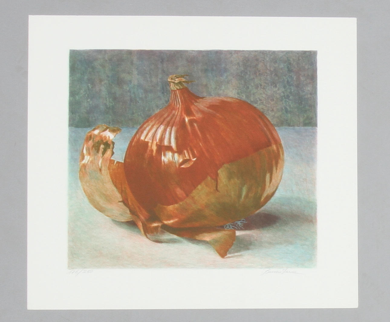 MARIA BOCZEWSKA. 2st. Stilleben. Färglitografi. Signerade och numrerade.