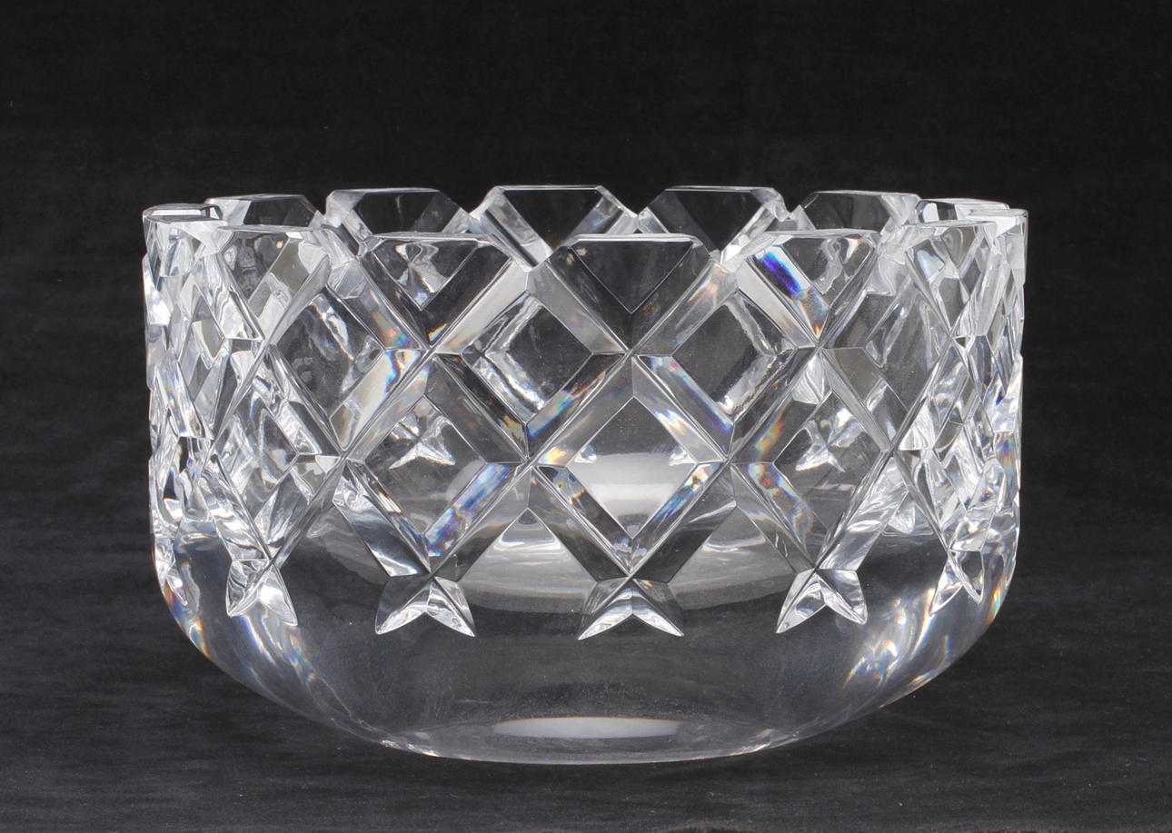 SKÅL, kristall, "Sofiero", Gunnar Cyrén, Orrefors.