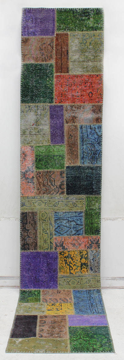 MATTA, Orientalisk, patchwork, gallerimodell, 411 x 80 cm.