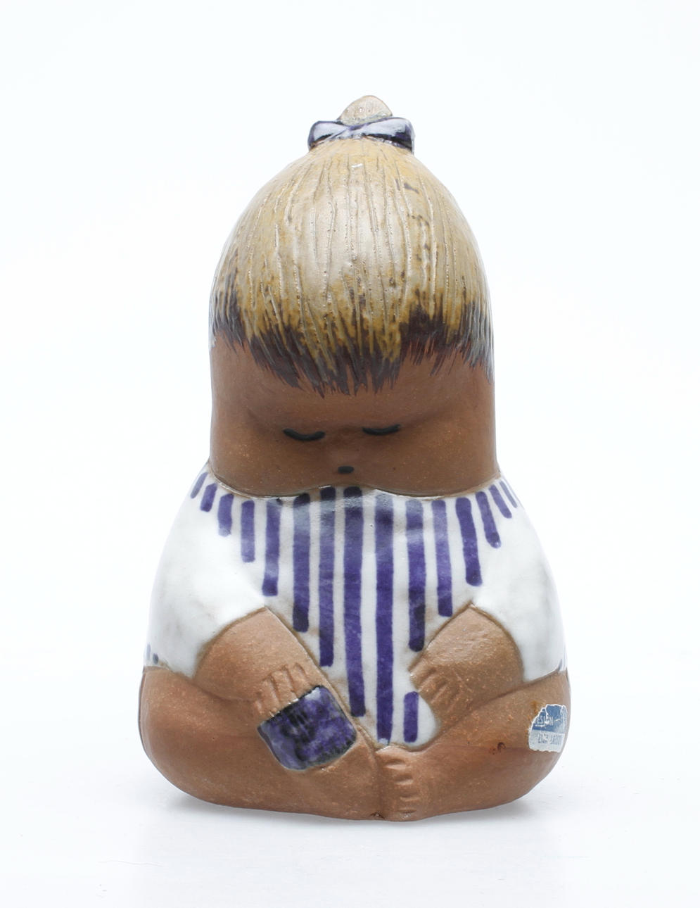 FIGURIN, "Johanna", stengods, Lisa Larson, Gustavsberg.