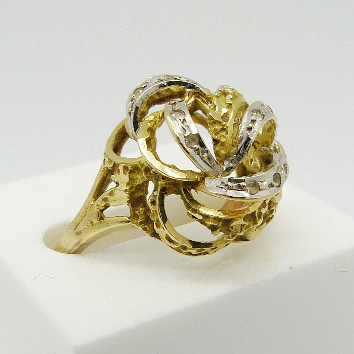 ANILLO FLOR ORO.