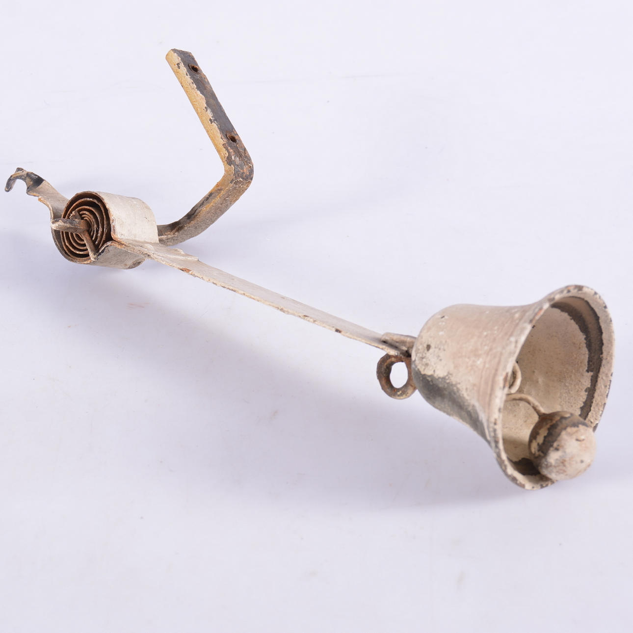 DÖRRKLOCKA, järn och brons, ca 1900.