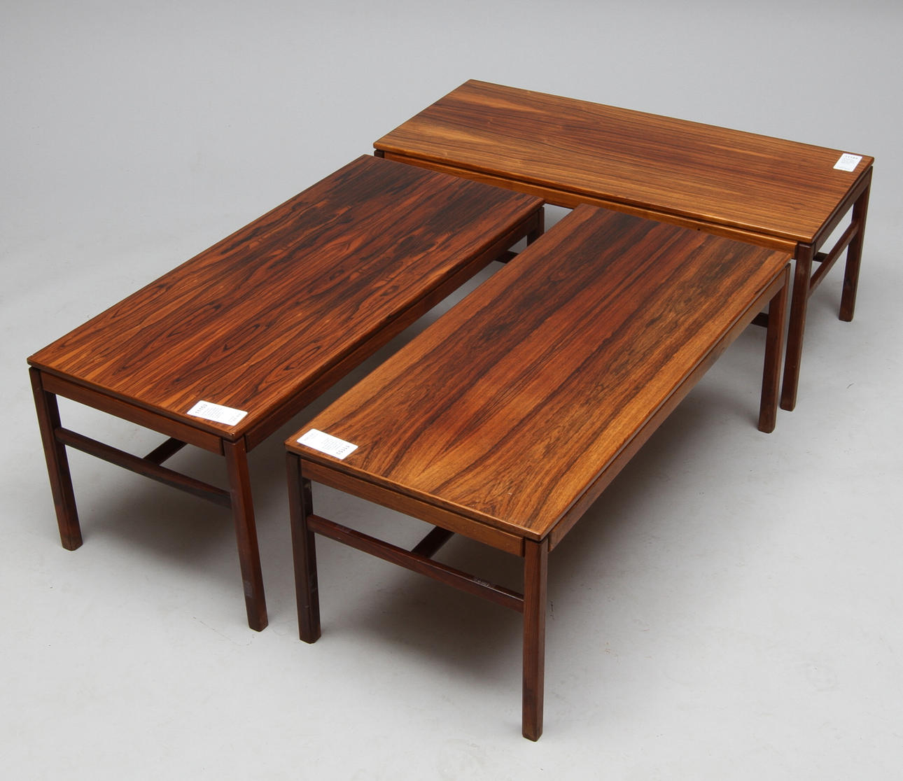 SOFFBORD, 3st, jakaranda. "Casino" Design Engström/Myrstrand, Bra Bohag Tingströms. 1960/70-tal.