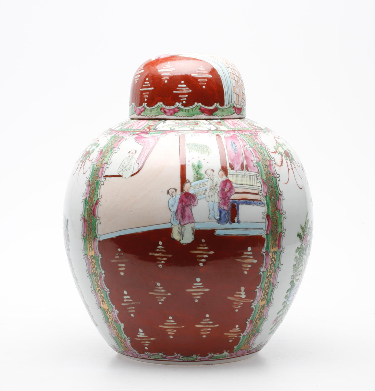 BOJAN, porslin, Kina, Kanton, 1900-tal.