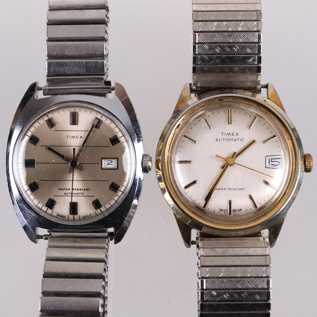 WRIST WATCH, TIMEX, 2 pcs, automatic.