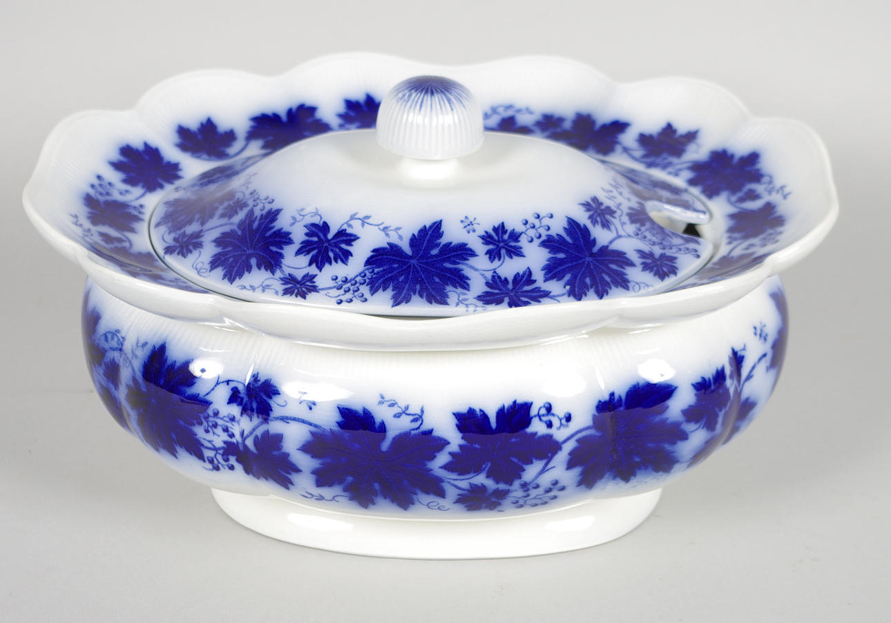 TERRIN, flytande blått, "Vinranka", Gefle, Arthur Percy.