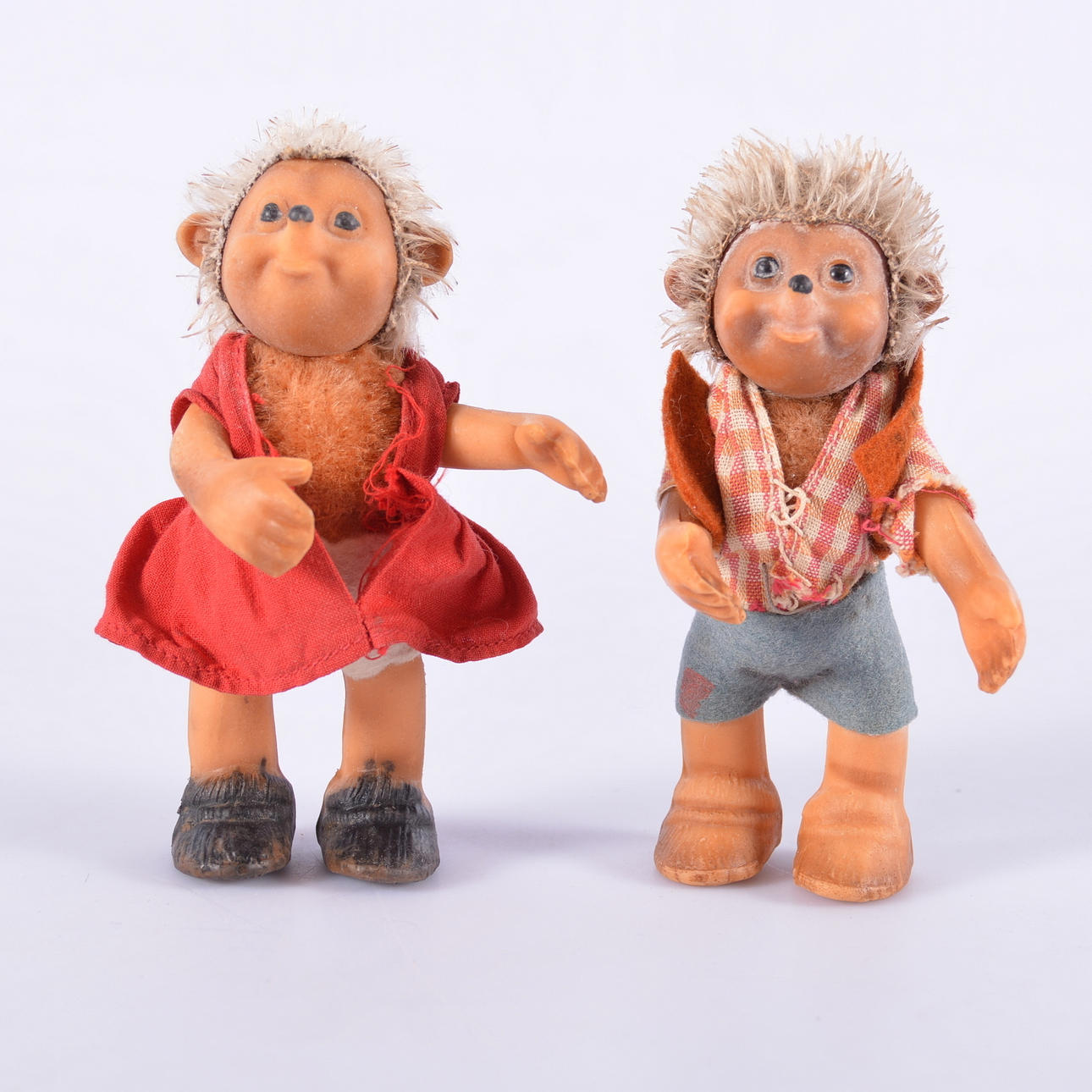 TROLL, Steiff, Micki och Macki.