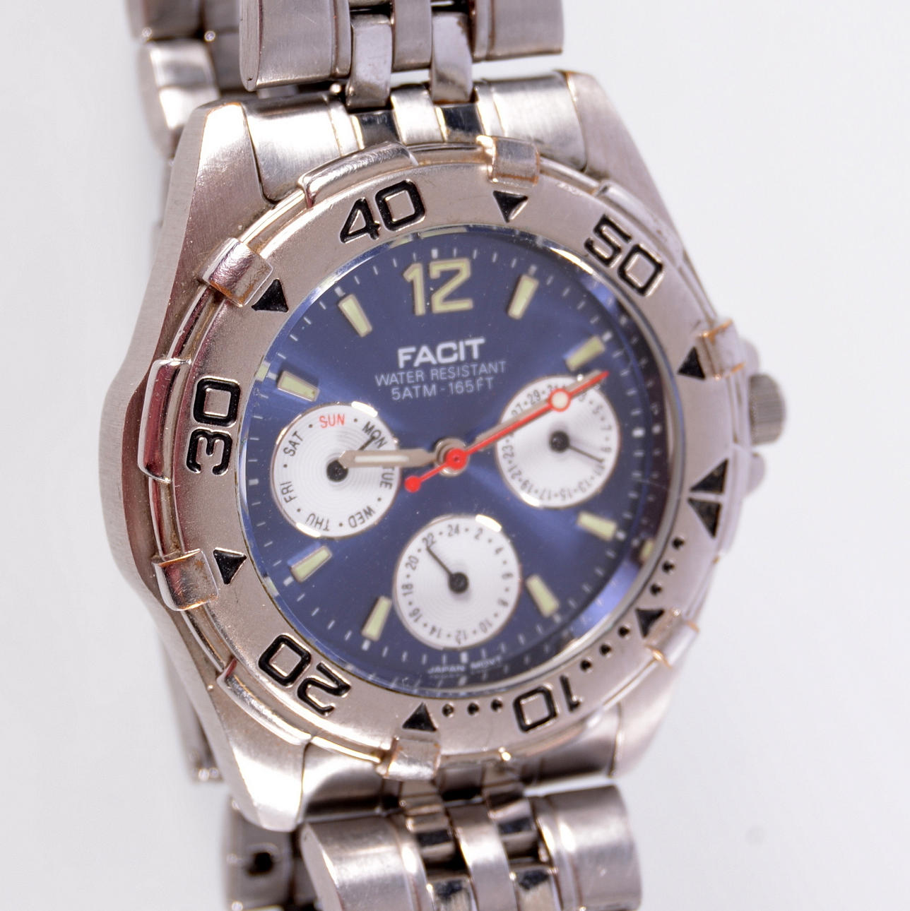 HERRARMBANDSUR, Facit, Cronograf.