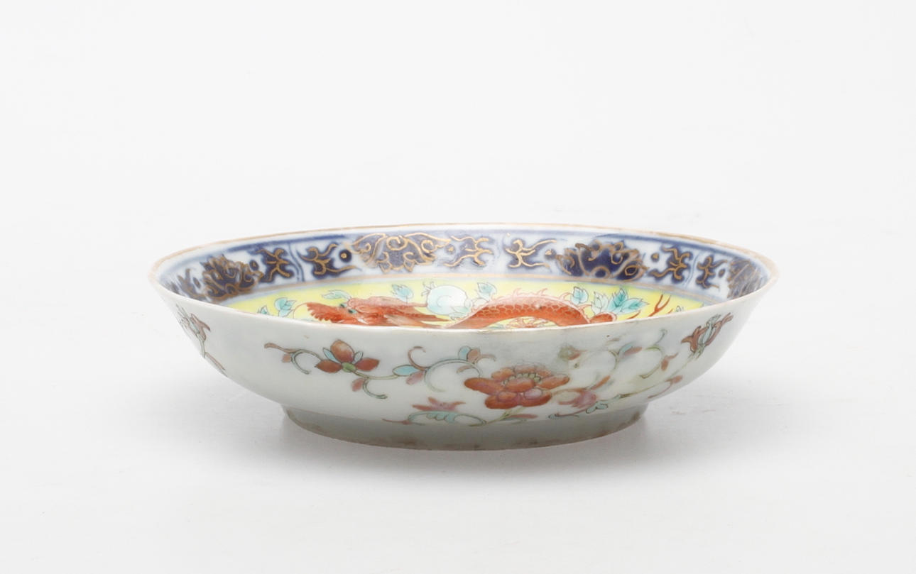 FAT, porslin, möjligen Guangxu, Kina.